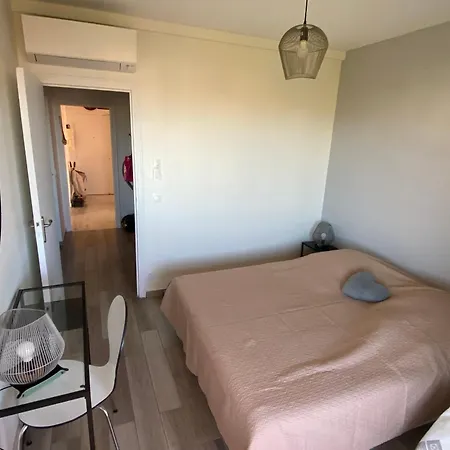 Juan-les-pins, 4 Pieces, 80m2, Luxe Piscine Tennis Apartmán Antibes