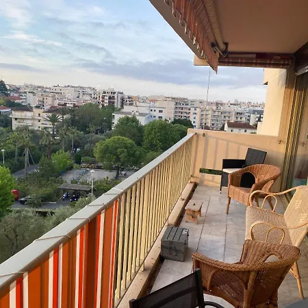 Apartment Juan-les-pins, 4 Pieces, 80m2, Luxe Piscine Tennis Antibes