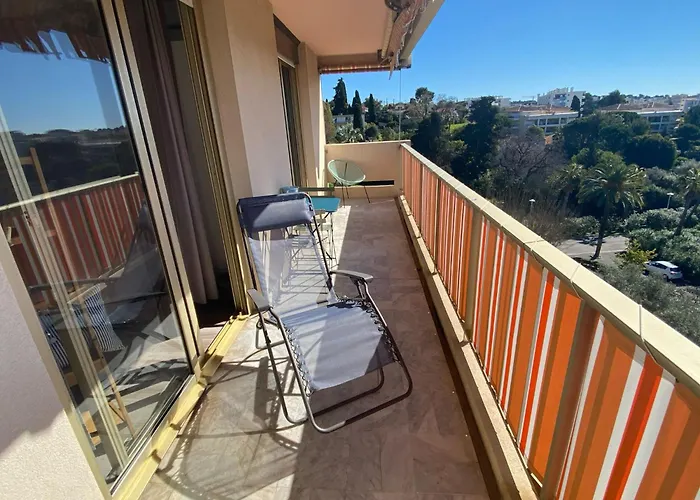 Juan-les-pins, 4 Pieces, 80m2, Luxe Piscine Tennis Apartamento